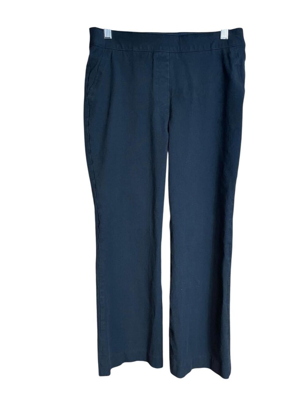 Spanx black cropped pants medium